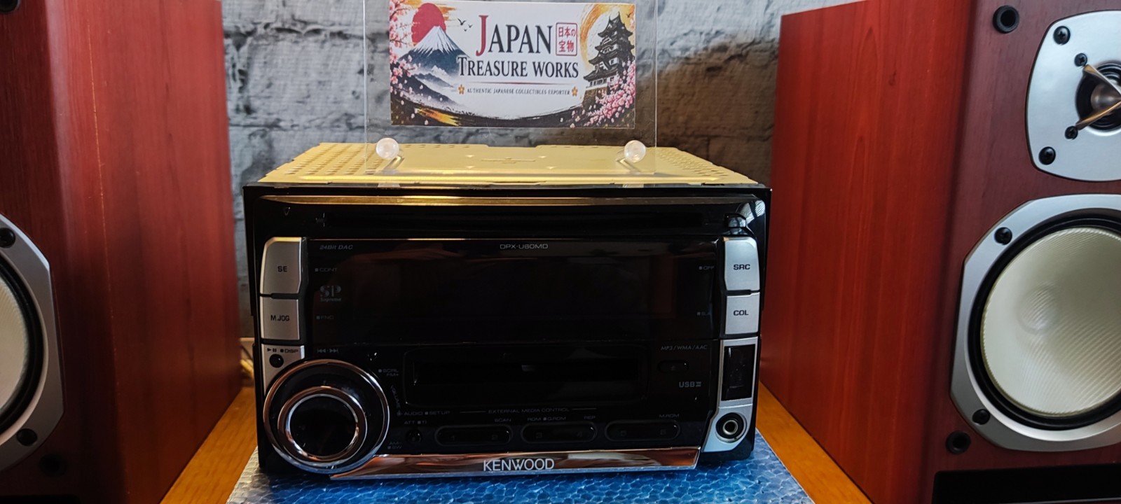 Kenwood DPX-U60MD 2DIN CD MD USB AUX JDM Car Stereo Head Unit Tested