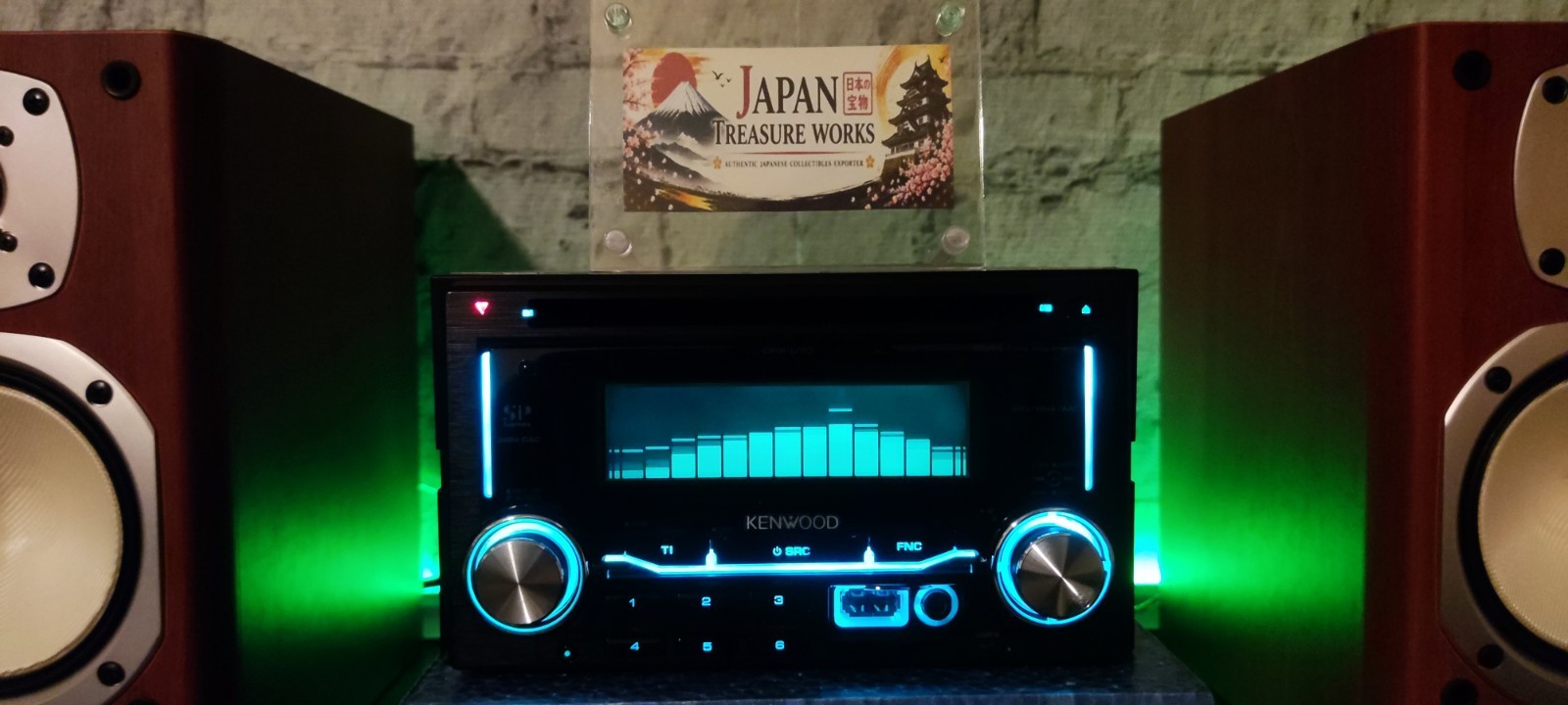 Kenwood DPX-U70 2DIN CD USB AUX MP3 AAC WMA JDM Car Stereo Tested