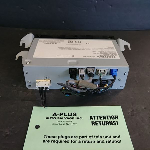 2023 – 2024 HONDA ACCORD OEM RADIO RECEIVER ID 8A501-30A-AB10-M1