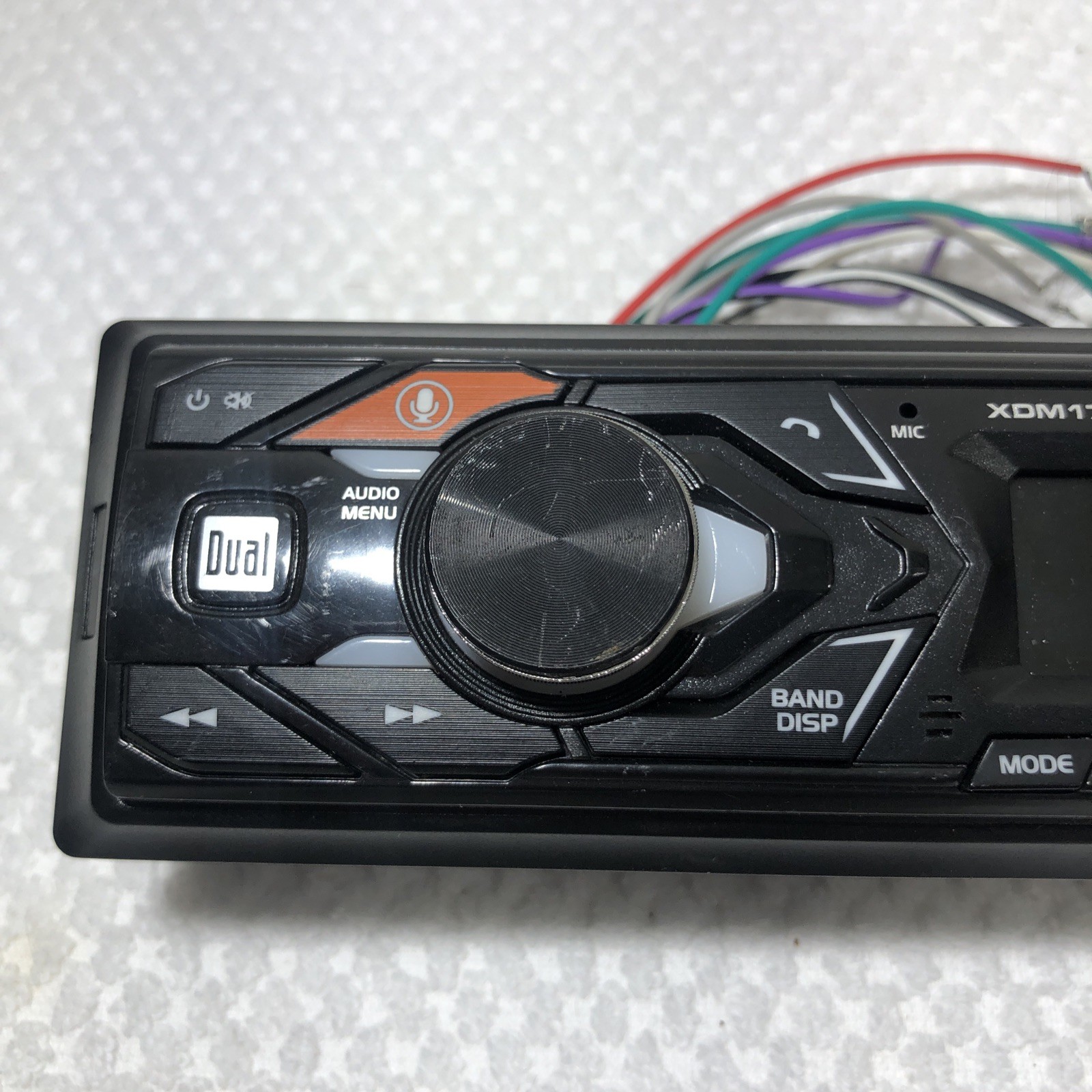 Dual Electronics Media Player Receiver AM FM Radio Bluetooth XDM17BT iPlug