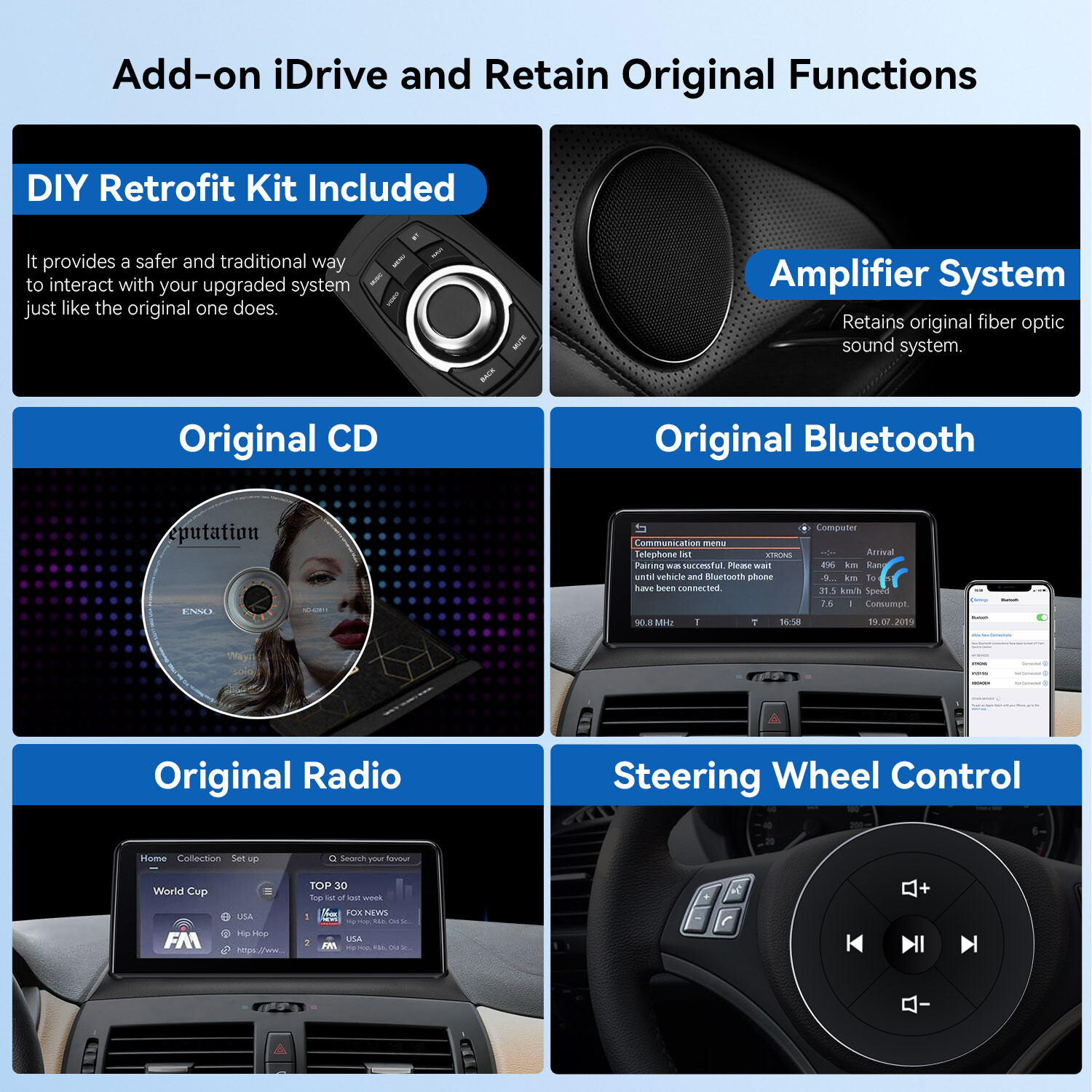 For BMW X3 E83 2004-09 10.25″ Android 14 Car GPS Nav Stereo 8Core 4+64GB CarPlay