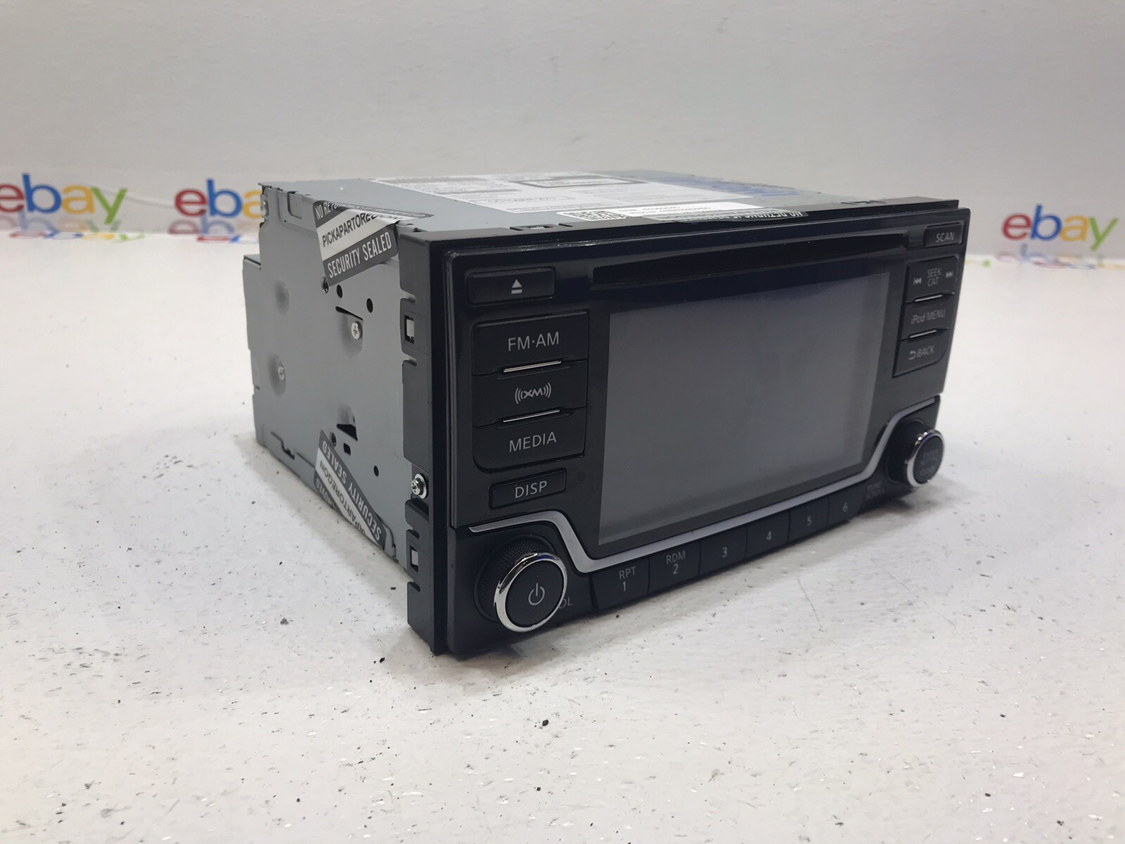 2017-2019 Nissan Sentra Radio Stereo NON-NAV 5″ Display Screen 28185 4AF6A Oem