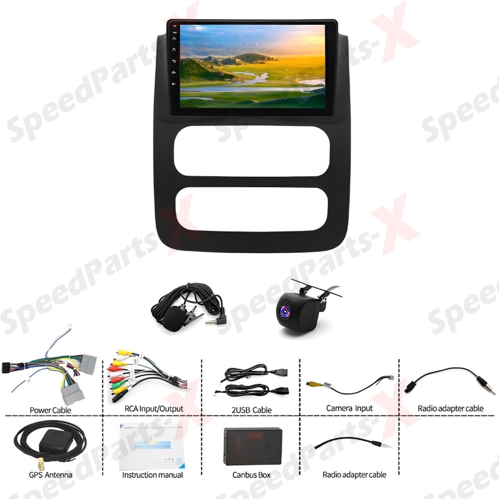 For 2003-2005 Dodge RAM 1500 2500 3500 Android 13 Car Radio GPS Navi Stereo Dash