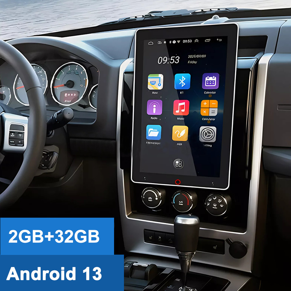 Double 2DIN Rotatable 10.1″ Android 13 Touch Screen Car Stereo Radio GPS Wifi BT