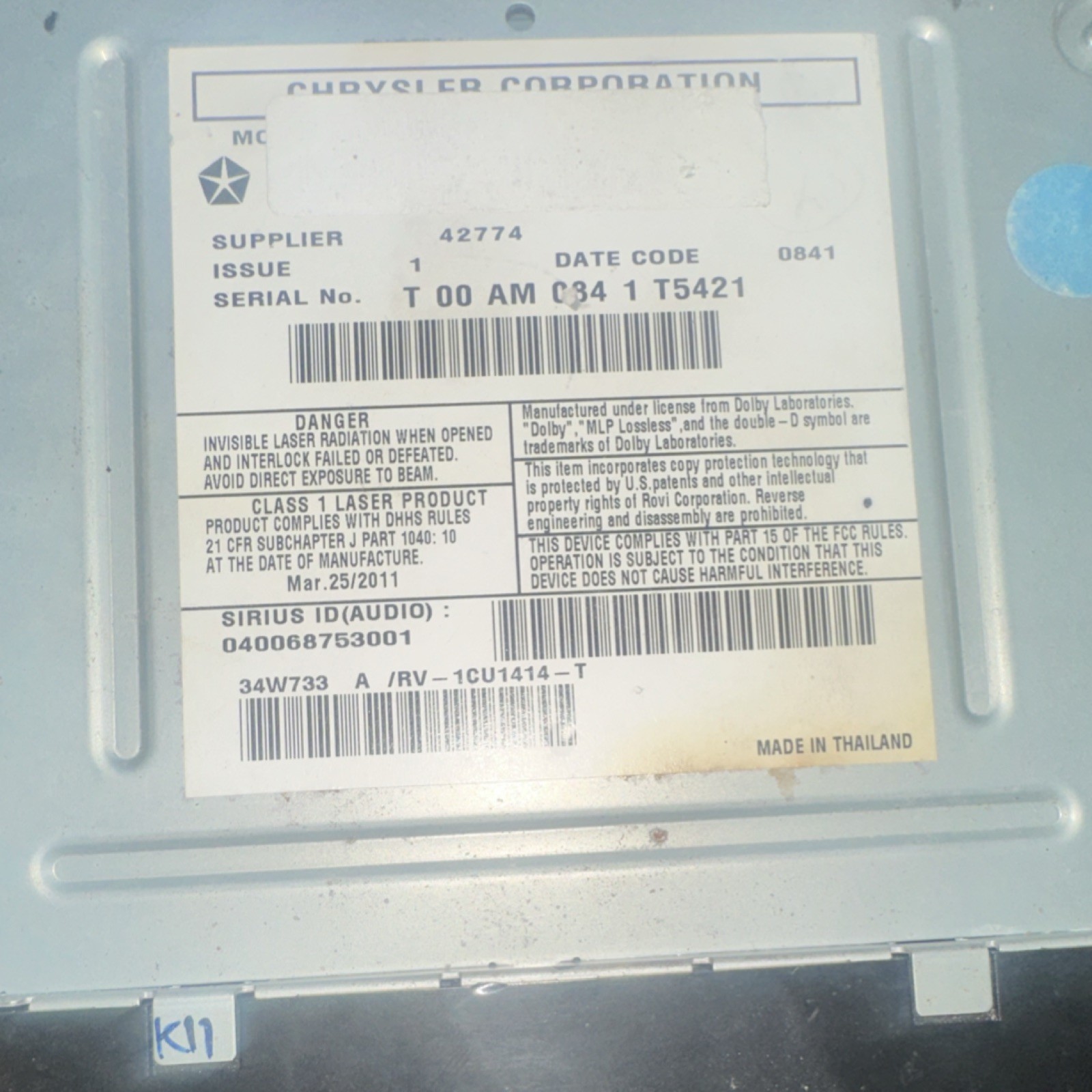 Chrysler Dodge Jeep OEM
