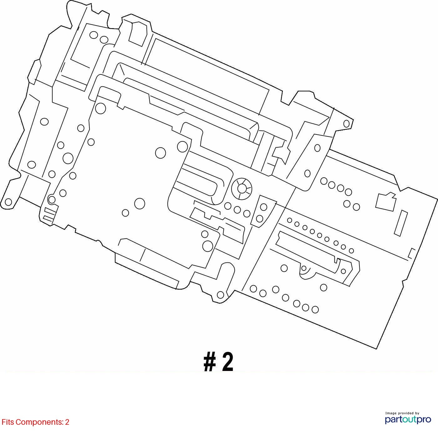 RADIO Acura TLX 2019 19 2020 20 39540TZ3B020M1 1345795