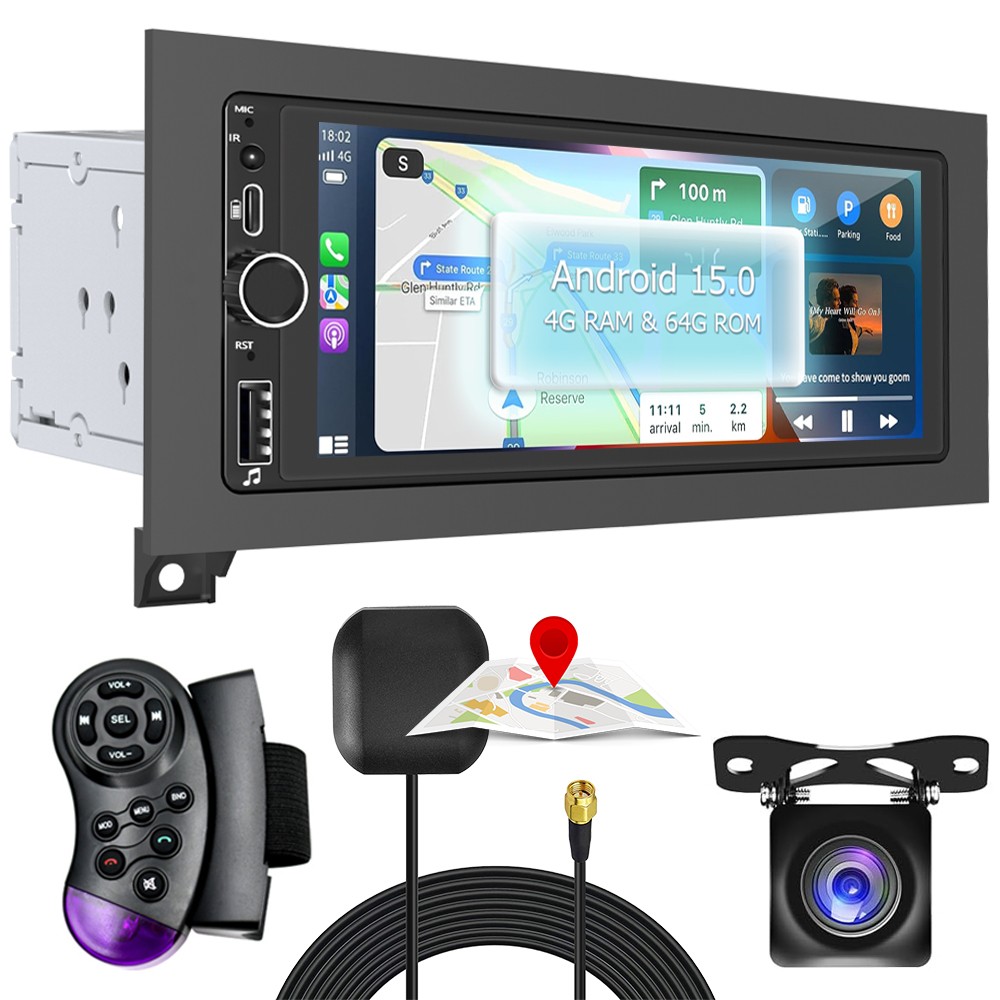 For 1987-2000 Dodge Dakota 6.9″ Android 15 Carplay Car Stereo Radio GPS Navi WIF