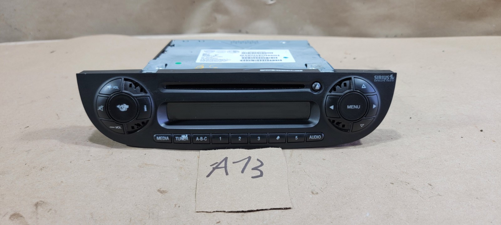 2012 Fiat 500 Sport Radio Stereo AM/FM CD Player Receiver OEM 1RZ27 JXWAG