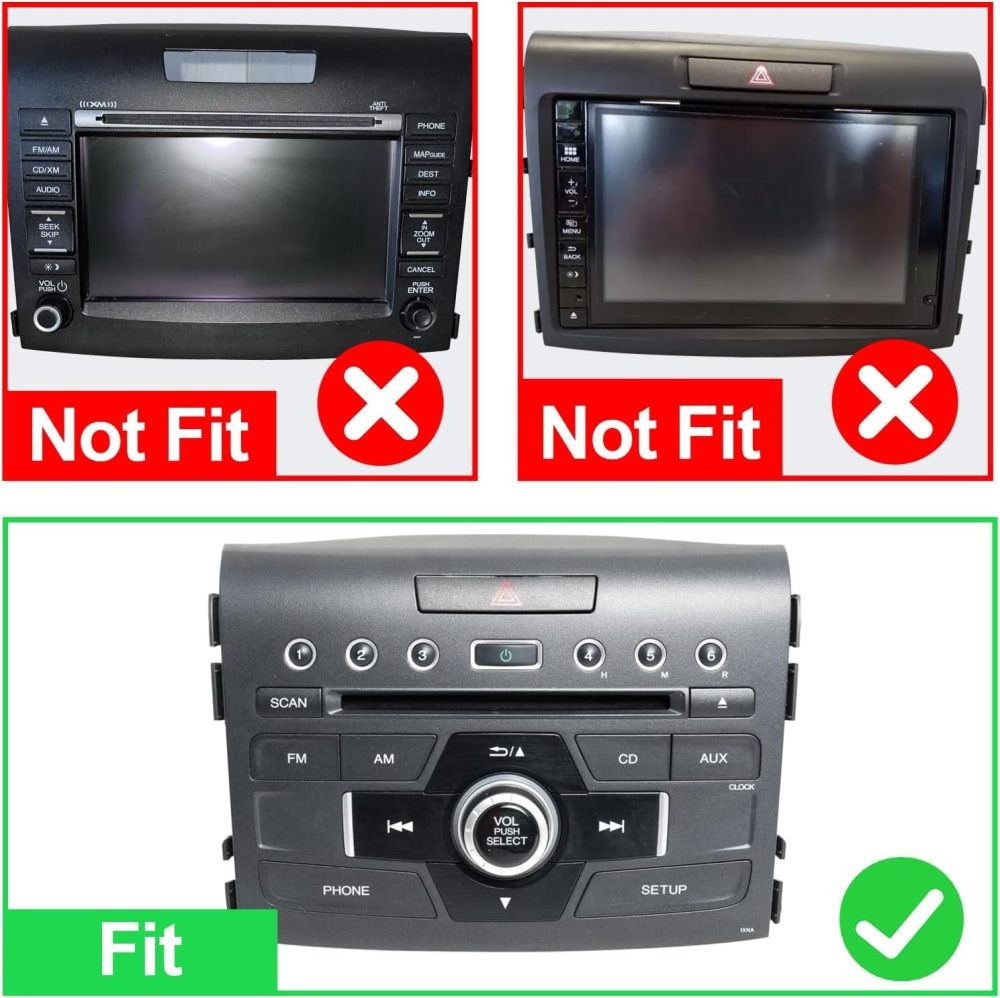 Apple Carplay For Honda CRV 2012-2016 Android 15 Car Stereo Radio GPS WIFI SWC