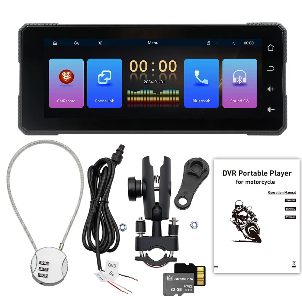6.86 Inch Wireless Carplay Android AUTO BT Wireless Carplay Navigation Driving