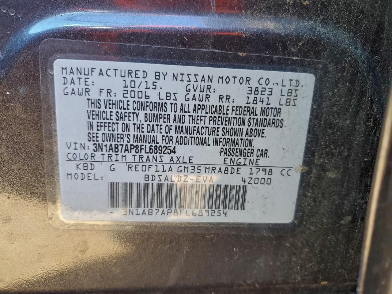 2015-2016 Nissan Versa Radio AM FM CD Stereo Receiver OEM 1453503