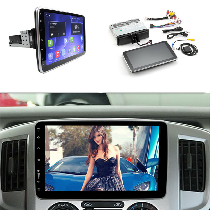 10.1in Android Car Stereo Radio Video Player GPS Navigation 360 Degree Rotation