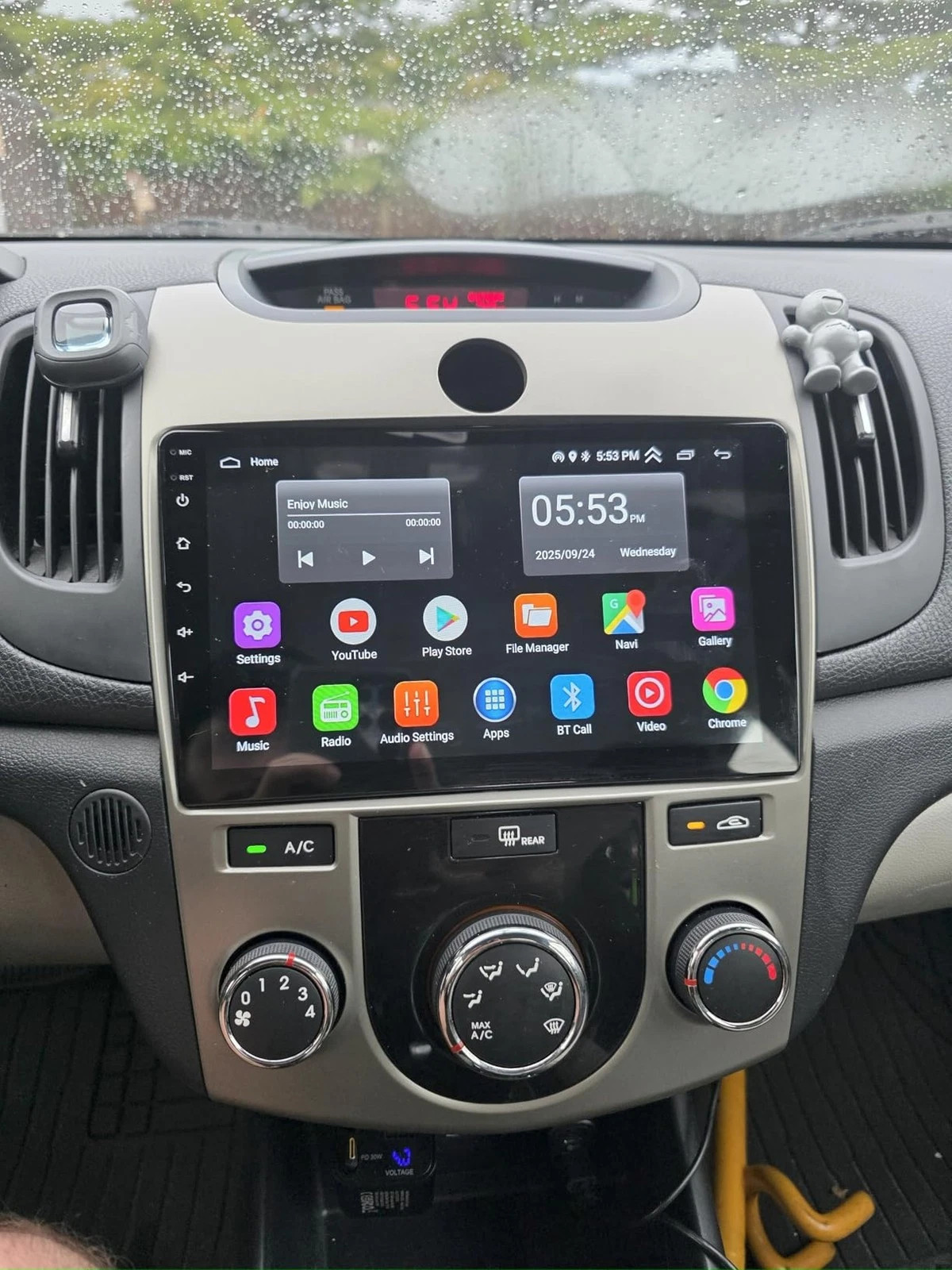 4+64G 9in For 2010-2013 Kia Forte Car Radio Stereo Carplay IPS Touch Screen SWC