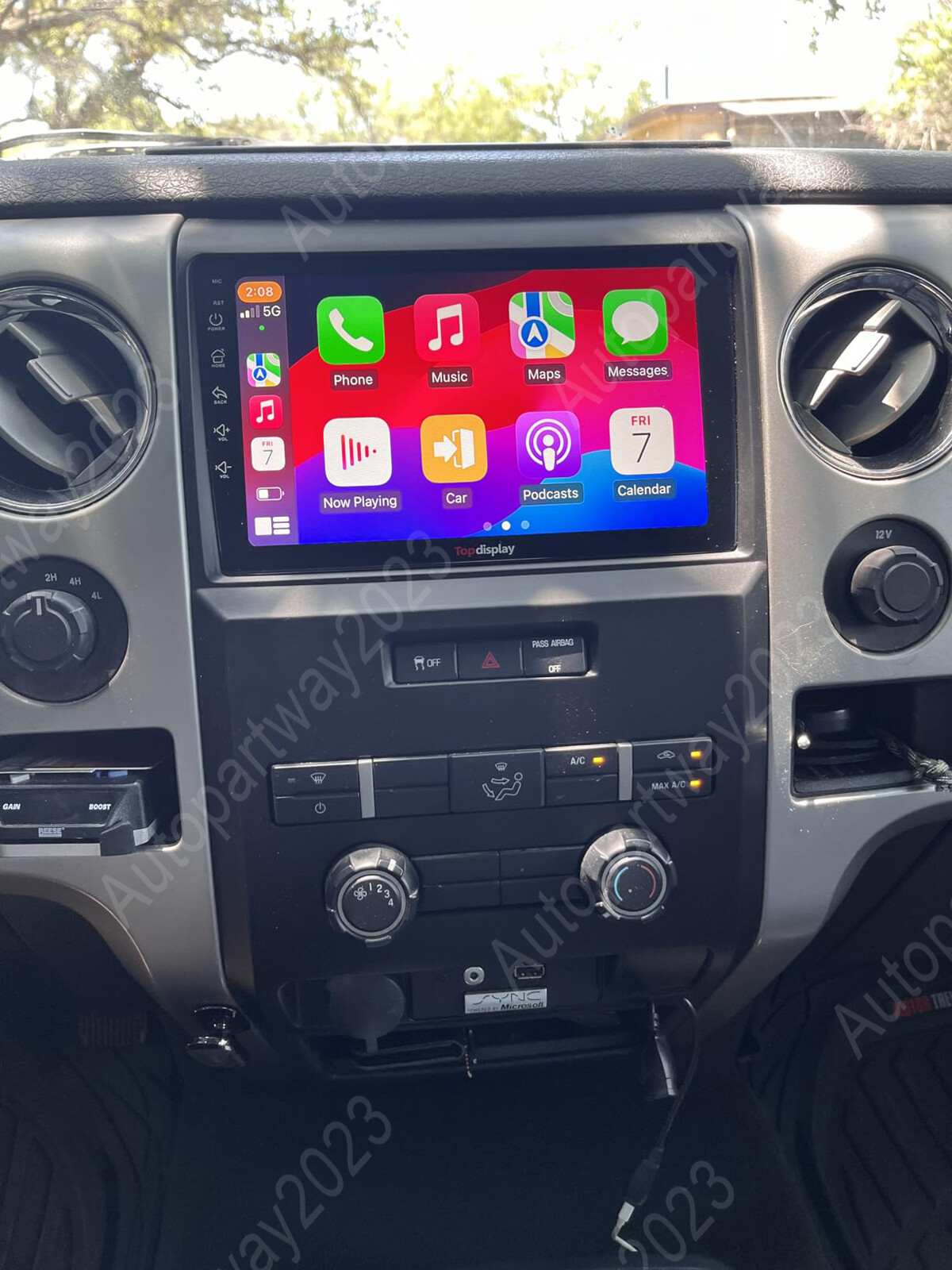 32G Car Stereo Radio For Ford F150 2009-2014 F-150 Carplay GPS WIFI SWC Android