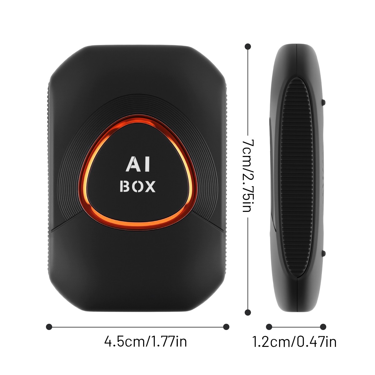4-in-1 Wireless CarPlay AI box Android Auto Adapter Converter w/ Netflix YouTube