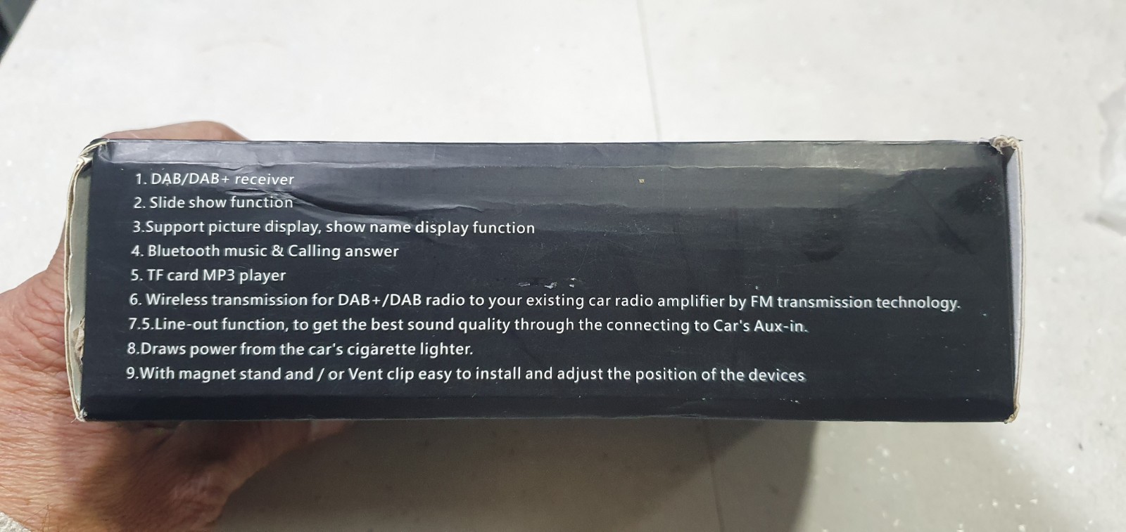 DAB+ with BT & SD card support slide show new