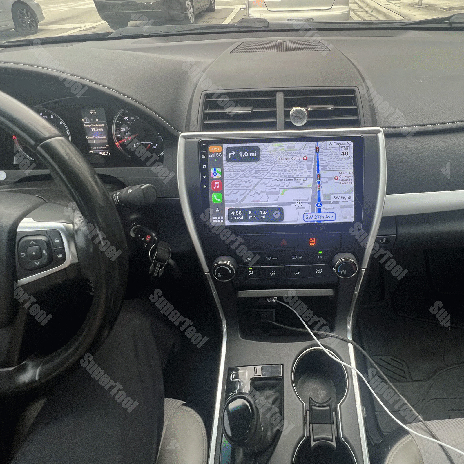 32G Android 13 Stereo Radio GPS Navi WIFI Carplay DSP For Toyota Camry 2015-2017